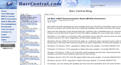 Desktop Screenshot of barrcentral.com